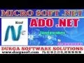 NET ADO NET Strored Procedures by MohanReddy