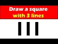 Can You Pass This IQ Test - Only 9 Can