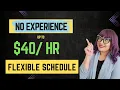 Work From Home NO EXPERIENCE No Degree Remote Jobs Hiring Now