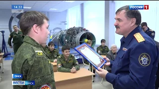В Омск прибыла эстафета добрых дел