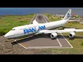Download Lagu Insane Takeoff! Pan Am Boeing 747 Takes Off from the World’s Shortest Runway