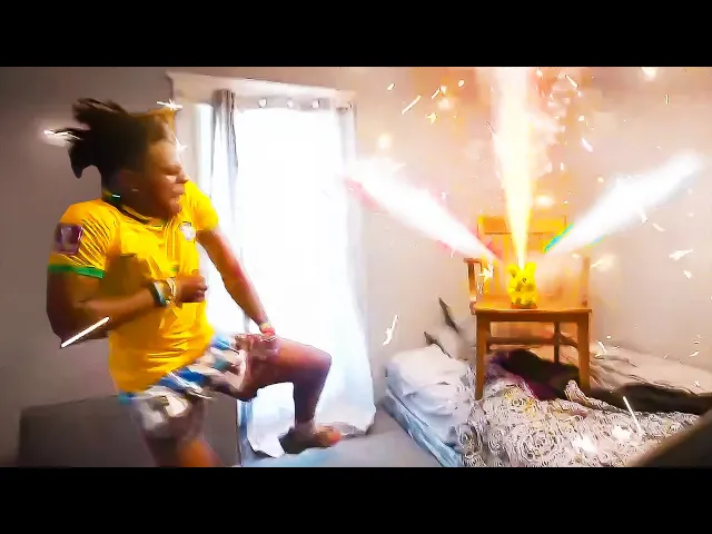 iShowSpeed Lights The Pikachu Firework AGAIN..