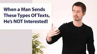 when a man sends these types of texts hes not interested