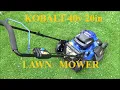 Kobalt 40v 20in Electric Lawn Mower Overview