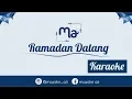 Lagu Karaoke Ramadan Datang (Tompi) | Lirik - Music Cover