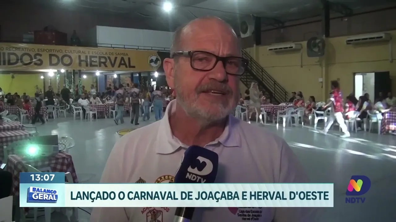 Carnaval 2025 de Joaçaba e Herval D'Oeste é Lançado com Grande Festa no Centro de Eventos