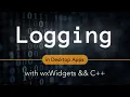 wxWidgets Logging Basics redirect logs to console dialog or window