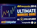 python Matplotlib Tutorial in Hindi Complete Guide to Plotting Markers