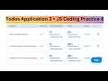 Todos Application JS Coding Practice 6 Answers JavaScript NxtWave Intensive 2 0 No
