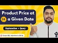 Product Price at a Given Date Leetcode 1164 Crack SQL Interviews in 50 Qs