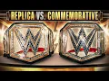 WWE Undisputed Universal Championship Shop Belt vs Commemorative Title Belt