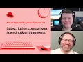 Ask an OpenShift Admin Ep 30 Subscription comparison licensing entitlements