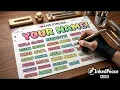 LIVE Writing YOUR Name in Amazing 3D Bubble Letters FREE Requests