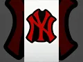 ASMR Coloring NEW YORK YANKEES Logo ASMR coloring sports logos