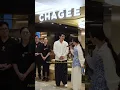 Lagu a new chapter of #chagee #indonesia just unfolds at Plaza Indonesia 🍵 #kekespillthetea #beverage #yt