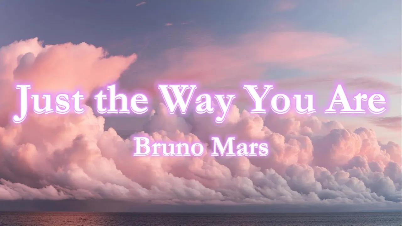 Bruno Mars - Just the Way You Are (Lyric Video)
