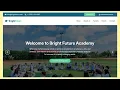 Create a Stunning Responsive School Website from Scratch HTML CSS JavaScript Full Tutorial
