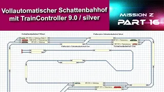 schattenbahnhof automatisch steuern mit traincontroller control the shadow station automatically
