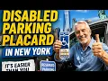 How to get a disabled parking placard in New York