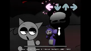 Nocturnal Protocol but Black and Gray Sing It 🎶 (FNF Sprunki Cover + Reskin)