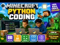 Kids Use Python to Build Minecraft Worlds in Seconds