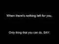 Matisyahu - Live like a warrior (LYRICS)