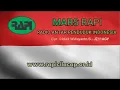 Mars RAPI |Lirik Text Berjalan