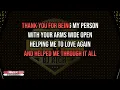 Johnny Suite - Thank You (KaraokeDJ)