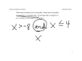 Lesson 2 5 Writing and graphing compound inequalities