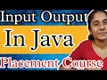 Java Input Output tutorial in Hindi Input Output in Java Input Output stream in Java Java