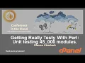 Getting Really Testy With Perl Unit testing 45 - 000 modules