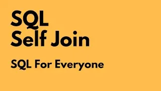 SQL For Everyone - Tutorial 29