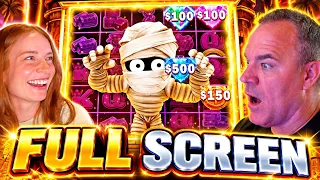 She Said This New Slot Would Go FULL SCREEN… SHE WAS RIGHT! 🤯