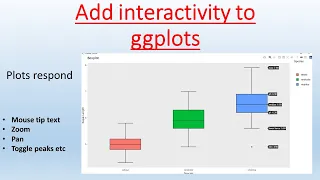 R programming Interactive plots with ggplotly