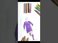 coloring page Cristiano Ronaldo