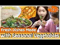 Lagu A Spread of Seasonal Vegetables and Jeju's Specialty Sashimi 🤤 | Hyori's Homestay2