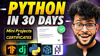 How To Learn Python in 30 Days Best Python Course with Certificate