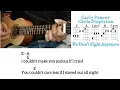 Carly Pearce - We Don't Fight Anymore ft Chris Stapleton Chords Lyrics