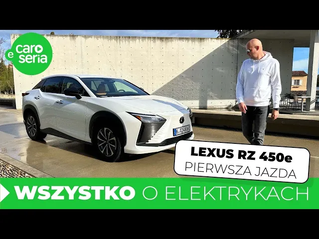 Elektryczny Lexus RZ 450e, czyli wjeżdżam cały na biało! (TEST PL 4K) | eCaroSeria
