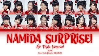 jkt48 namida surprise air mata surprise color coded lyrics idn eng 