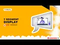 How to Make A Simple Digital Wall Clock At Home 7 segment display IoT Applications