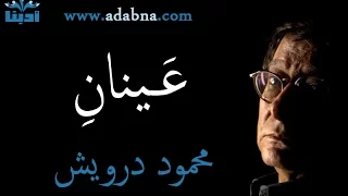 عينان محمود درويش Mahmoud Darwish 