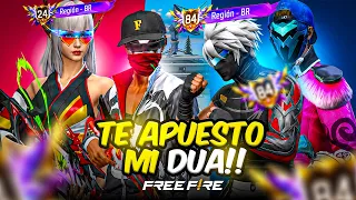 TOP GLOBAL ME APUESTA SU NOVIA POR KILLS EN FREE FIRE 😱 *SE ENAMORO DE MI*