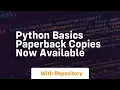 Python basics paperback copies now available