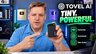 Tovel AI: This Tiny AI Recorder Actually DOES Things for You?!