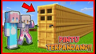 Download ATUN MENEMUKAN PINTU TERPANJANG DI MINECRAFT !! Feat @sapipurba Minecraft MP3