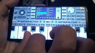 العزف على آلة سانتي اغنية نايلي 