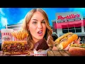 Irish Girl Tries Portillo s for the First Time Chili Dog Italian Beef Cake Shake Review Chicago