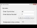 Building Simple Calculator Using Visual Basic VB Net