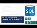 How to apply Business Rules on Entities in Master Data Services